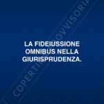 fideiussione omnibus